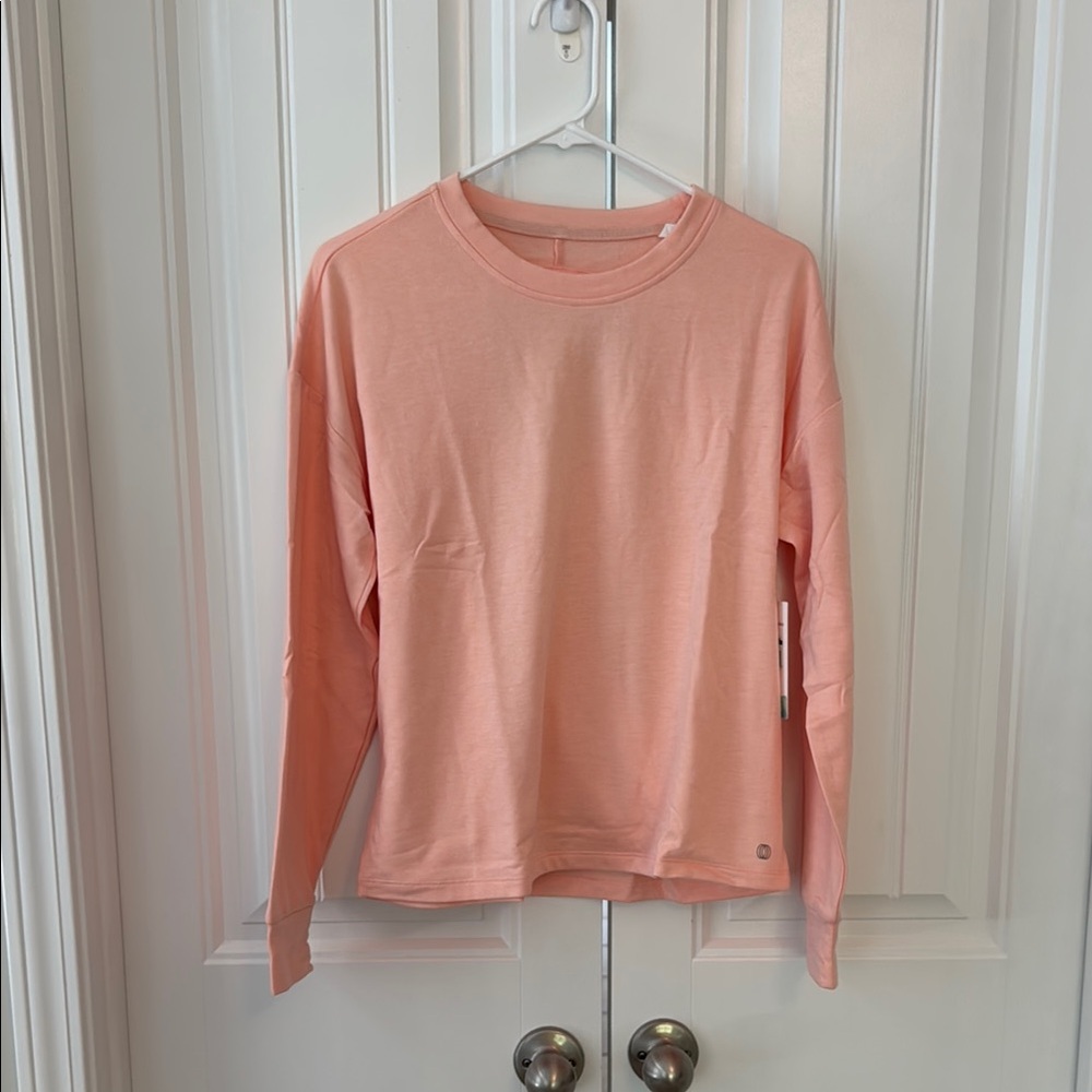 Balance Collection Pink Long Sleeve Sweatshirt